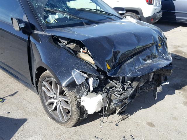 JTKJF5C79FJ005962 - 2015 TOYOTA SCION TC შავი ფოტო 9