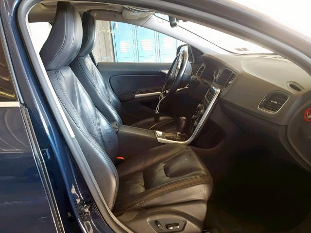 YV1622FS7C2121880 - 2012 VOLVO S60 T5 BLUE photo 5