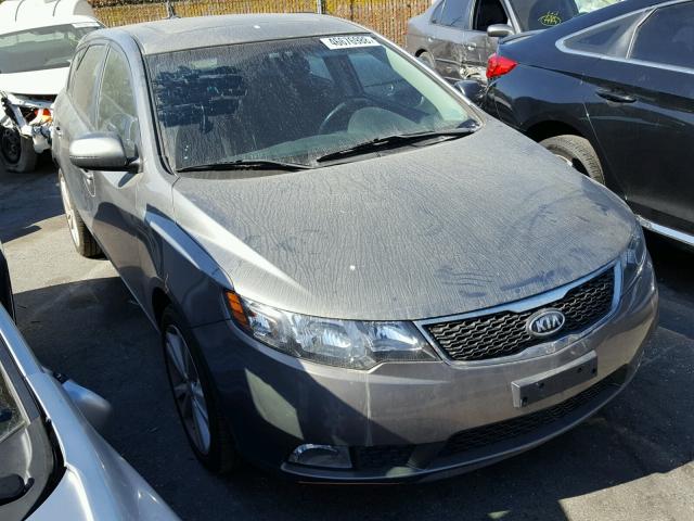 KNAFW5A3XB5397346 - 2011 KIA FORTE SX GRAY photo 1