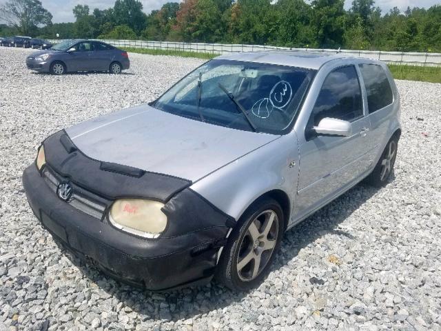 9BWDE61J724038601 - 2002 VOLKSWAGEN GTI BASE SILVER photo 2