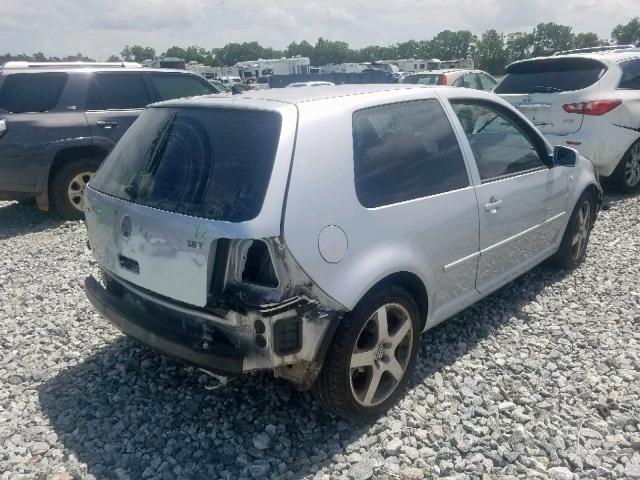 9BWDE61J724038601 - 2002 VOLKSWAGEN GTI BASE SILVER photo 4