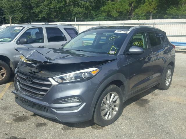 KM8J33A48GU075347 - 2016 HYUNDAI TUCSON LIM GRAY photo 2