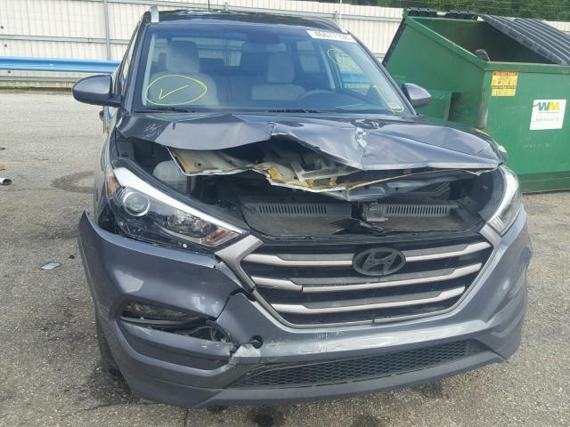 KM8J33A48GU075347 - 2016 HYUNDAI TUCSON LIM GRAY photo 9