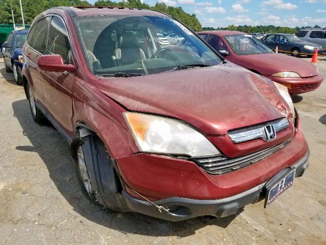 JHLRE38747C070527 - 2007 HONDA CR-V EXL BURGUNDY photo 1