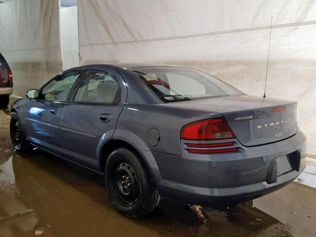 1B3EL56T93N542332 - 2003 DODGE STRATUS ES BLUE photo 3