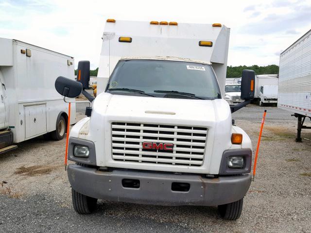 1GDJ6C1385F530262 - 2005 GMC C6500 C6C0 WHITE photo 9