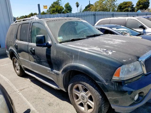 5LMEU78H43ZJ40087 - 2003 LINCOLN AVIATOR მწვანე ფოტო 1