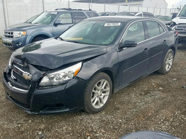 1G11C5SA2DF134020 - 2013 CHEVROLET MALIBU 1LT 黑色 照片 2