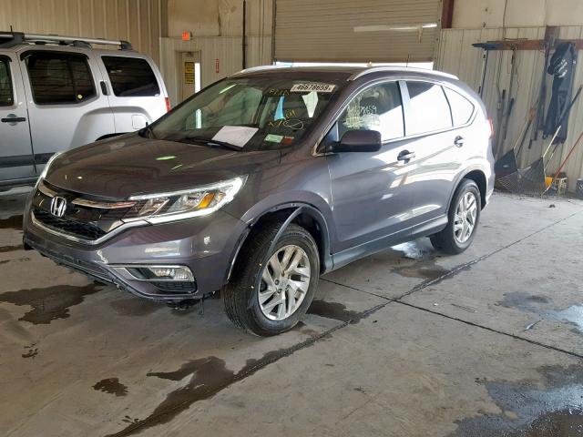 2HKRM4H77GH717481 - 2016 HONDA CR-V EXL GRAY photo 2