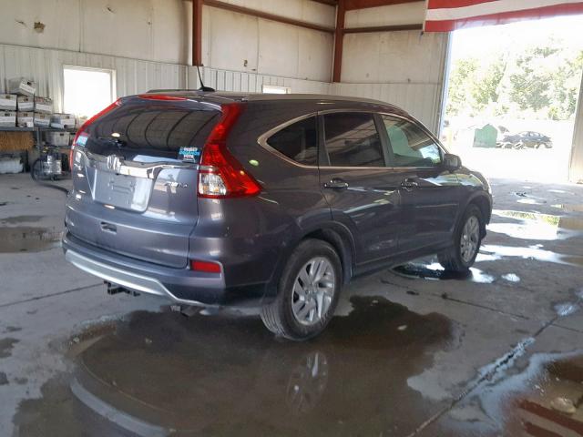 2HKRM4H77GH717481 - 2016 HONDA CR-V EXL GRAY photo 4