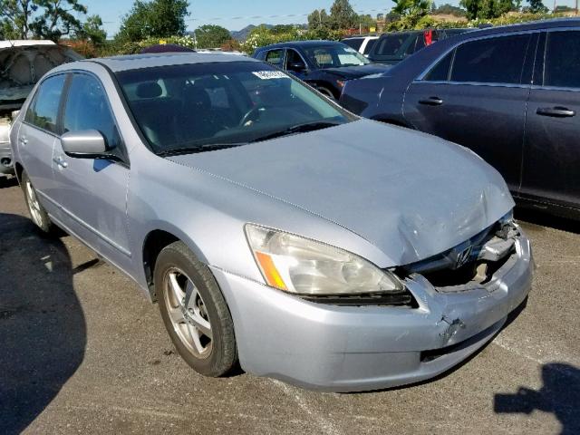 1HGCM56855A115501 - 2005 HONDA ACCORD EX SILVER photo 1