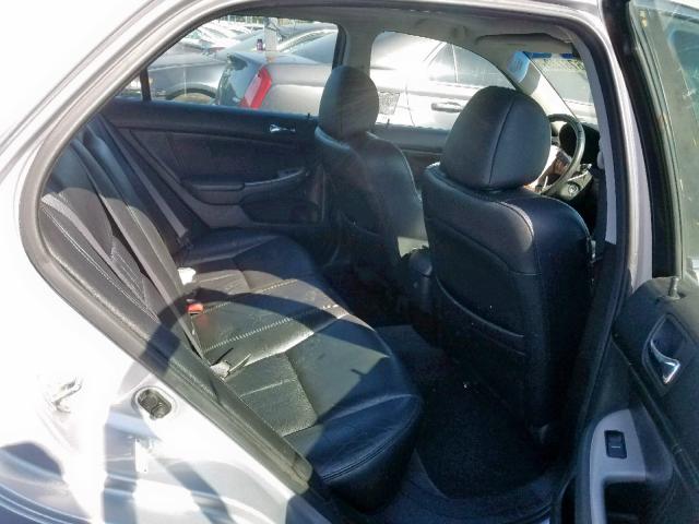 1HGCM56855A115501 - 2005 HONDA ACCORD EX SILVER photo 6