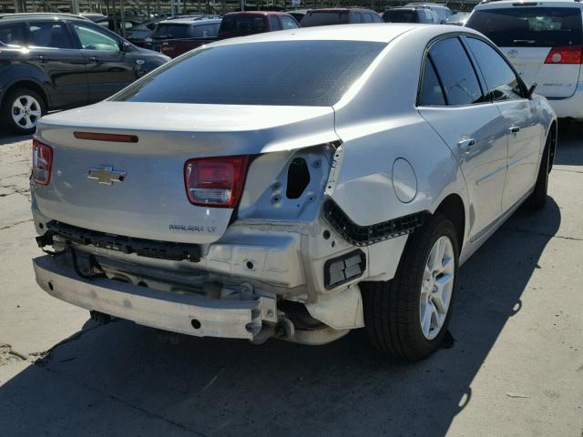 1G11C5SA4DF221658 - 2013 CHEVROLET MALIBU 1LT ვერცხლისფერი ფოტო 4