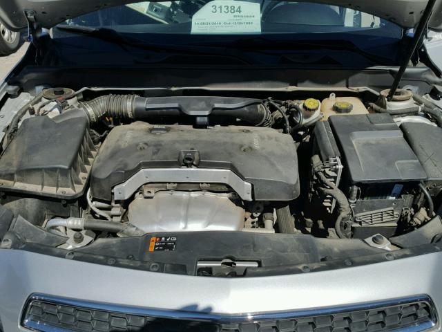 1G11C5SA4DF221658 - 2013 CHEVROLET MALIBU 1LT ვერცხლისფერი ფოტო 7