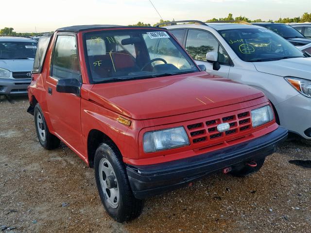 2CNBJ18U5N6938217 - 1992 GEO TRACKER RED photo 1