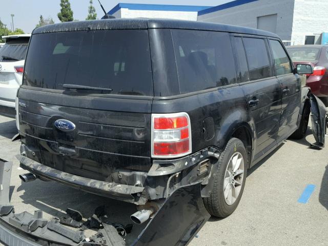 2FMGK5B85EBD33496 - 2014 FORD FLEX SE BLACK photo 4