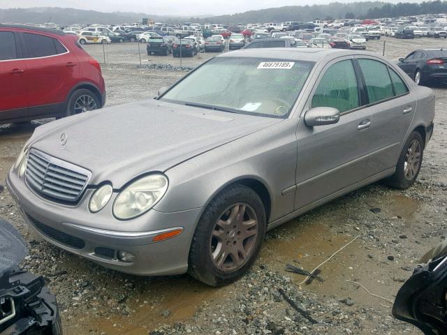 WDBUF65J85A654295 - 2005 MERCEDES-BENZ E 320 TAN photo 2