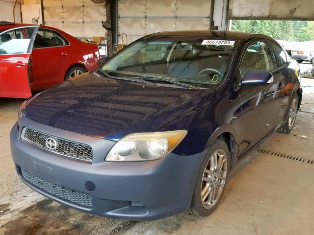 JTKDE167870173250 - 2007 TOYOTA SCION TC ლურჯი ფოტო 2