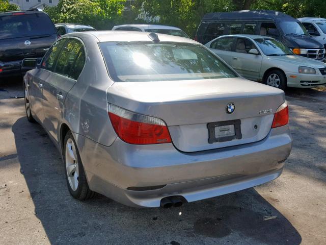 WBANA53514B846877 - 2004 BMW 525 I GRAY photo 3