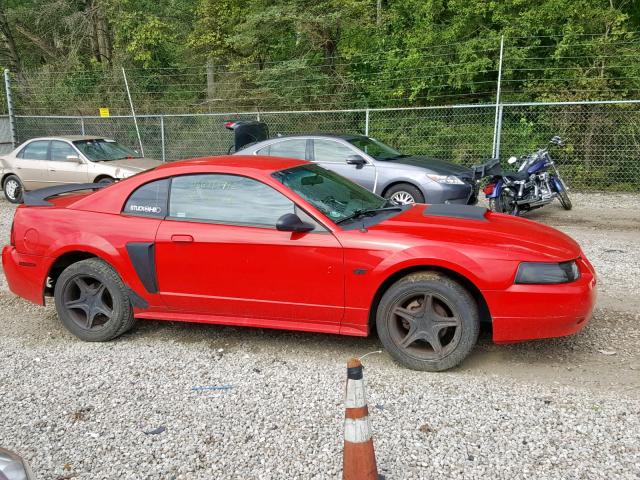 1FAFP42X22F195029 - 2002 FORD MUSTANG GT RED photo 9