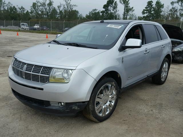 2LMDU68CX9BJ01534 - 2009 LINCOLN MKX SILVER photo 2