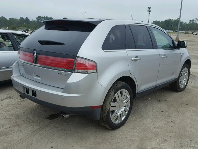 2LMDU68CX9BJ01534 - 2009 LINCOLN MKX SILVER photo 4