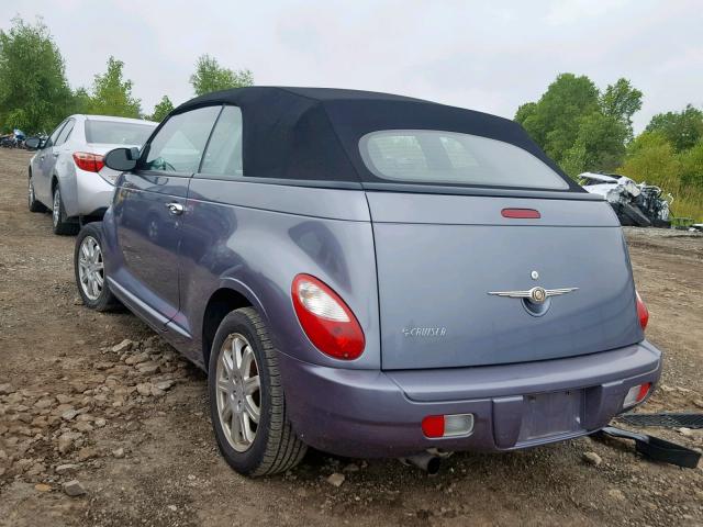 3C3JY45X67T610402 - 2007 CHRYSLER PT CRUISER PURPLE photo 3