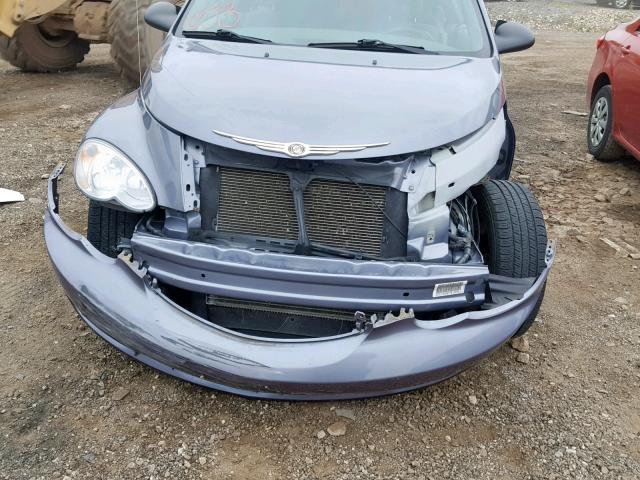 3C3JY45X67T610402 - 2007 CHRYSLER PT CRUISER PURPLE photo 9