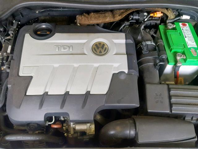 3VWRL71K39M122379 - 2009 VOLKSWAGEN JETTA TDI BLACK photo 7