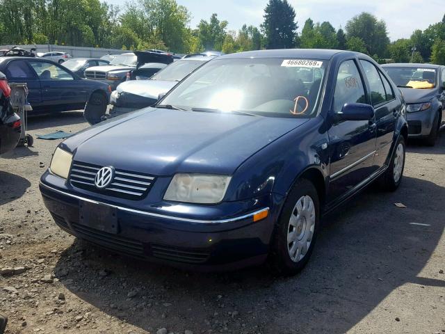 3VWRA69M84M130072 - 2004 VOLKSWAGEN JETTA GL BLUE photo 2