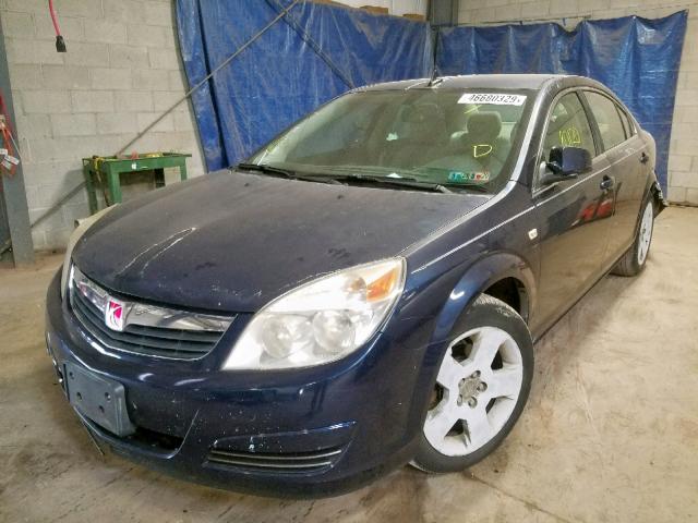 1G8ZS57B19F128788 - 2009 SATURN AURA XE BLUE photo 2