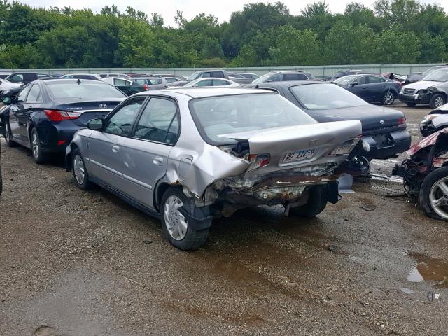 2HGEJ6613XH565128 - 1999 HONDA CIVIC BASE SILVER photo 3