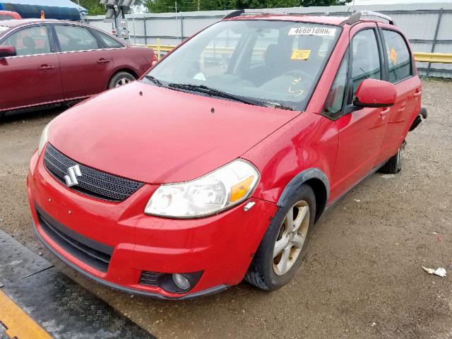 JS2YB417996200357 - 2009 SUZUKI SX4 TOURIN RED photo 2