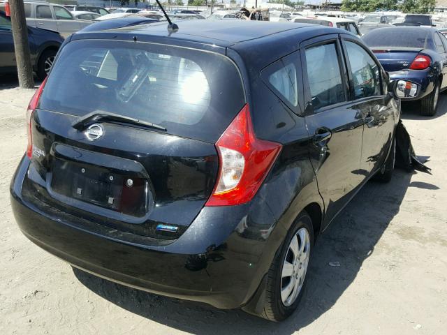 3N1CE2CP6FL405426 - 2015 NISSAN VERSA NOTE BLACK photo 4