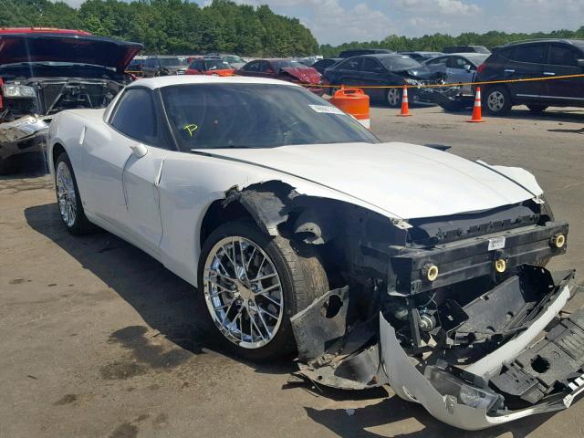 1G1YY25U075126027 - 2007 CHEVROLET CORVETTE WHITE photo 1