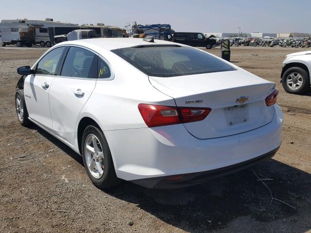 1G1ZB5ST1GF257190 - 2016 CHEVROLET MALIBU LS 白色 照片 3