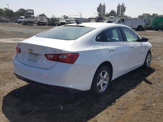 1G1ZB5ST1GF257190 - 2016 CHEVROLET MALIBU LS 白色 照片 4