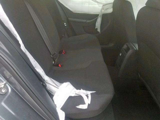 3VW2K7AJ6FM260599 - 2015 VOLKSWAGEN JETTA BASE GRAY photo 6