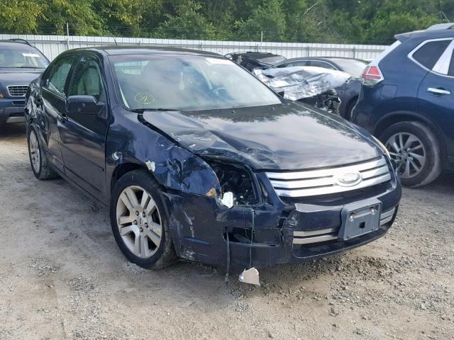 3FAHP08108R176060 - 2008 FORD FUSION SEL BLUE photo 1