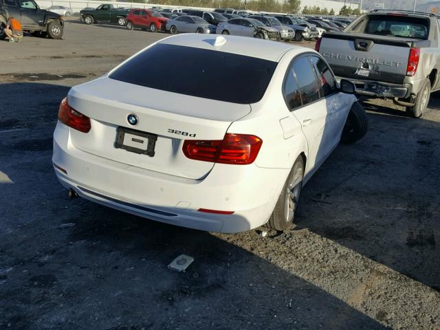 WBA3D3C57EK154160 - 2014 BMW 328 D WHITE photo 4