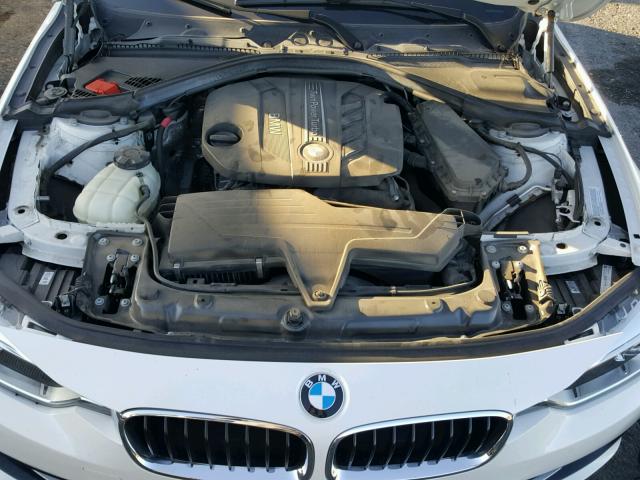 WBA3D3C57EK154160 - 2014 BMW 328 D WHITE photo 7