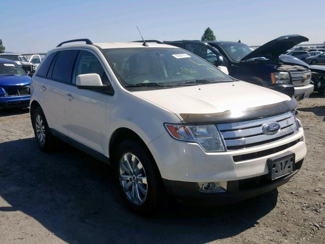 2FMDK48C88BA07043 - 2008 FORD EDGE SEL WHITE photo 1