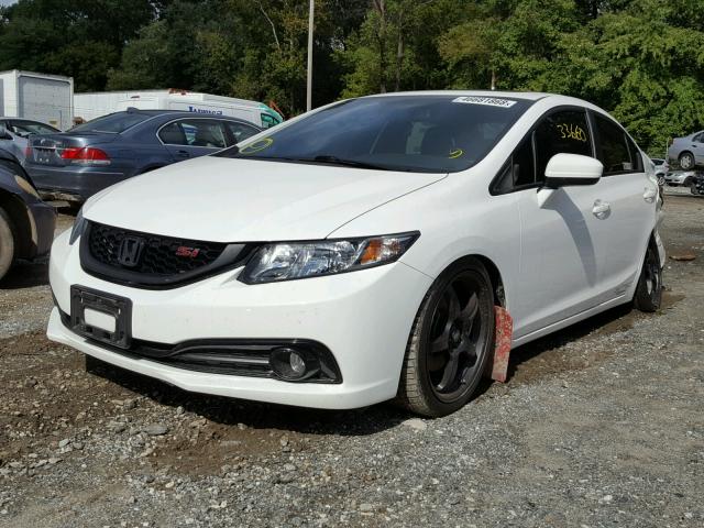 2HGFB6E52FH708140 - 2015 HONDA CIVIC SI WHITE photo 2