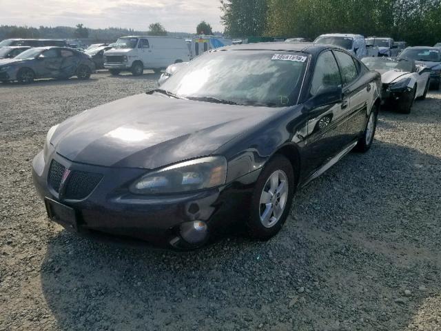 2G2WP552071197073 - 2007 PONTIAC GRAND PRIX BLACK photo 2