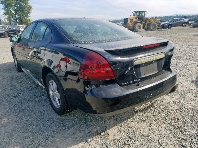 2G2WP552071197073 - 2007 PONTIAC GRAND PRIX BLACK photo 3