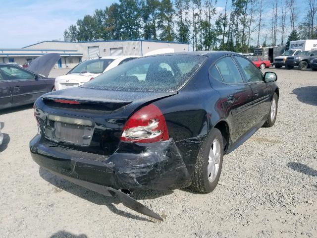 2G2WP552071197073 - 2007 PONTIAC GRAND PRIX BLACK photo 4