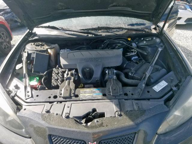 2G2WP552071197073 - 2007 PONTIAC GRAND PRIX BLACK photo 7