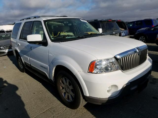 5LMFU27RX3LJ49820 - 2003 LINCOLN NAVIGATOR თეთრი ფოტო 1