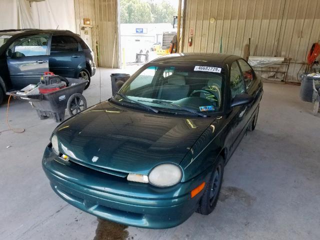 1B3ES47C5WD520057 - 1998 DODGE NEON HIGHL GREEN photo 2