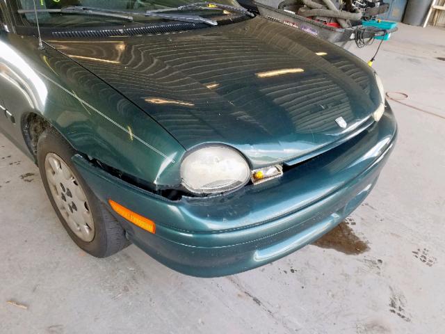 1B3ES47C5WD520057 - 1998 DODGE NEON HIGHL GREEN photo 9